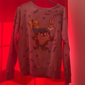 A looney tunes sweatshirt